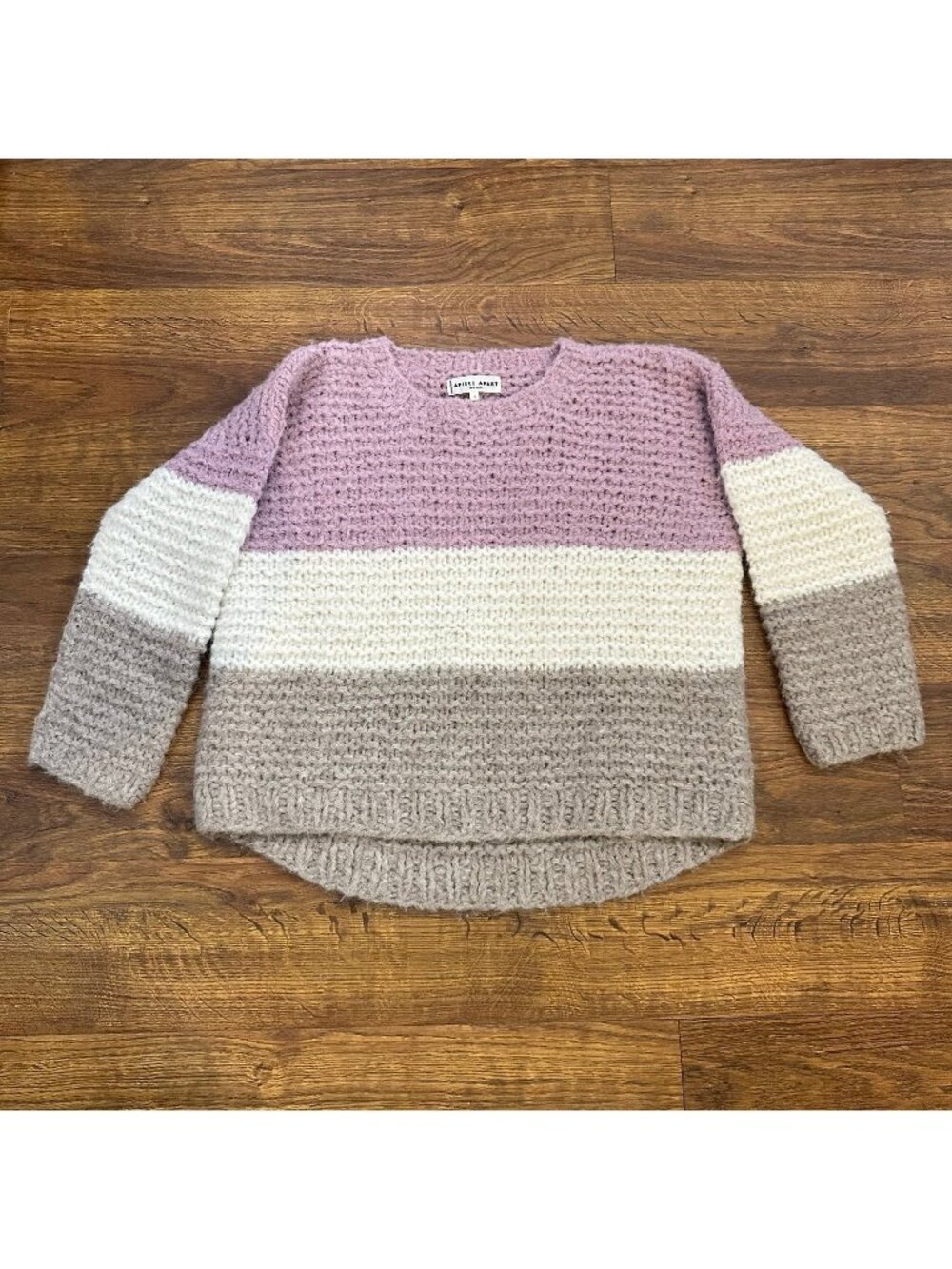 Apiece Apart knit striped alpaca Sweater